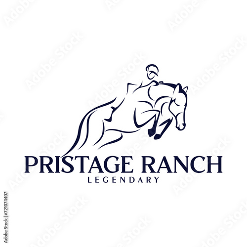 Horse Logo design inspiration vector