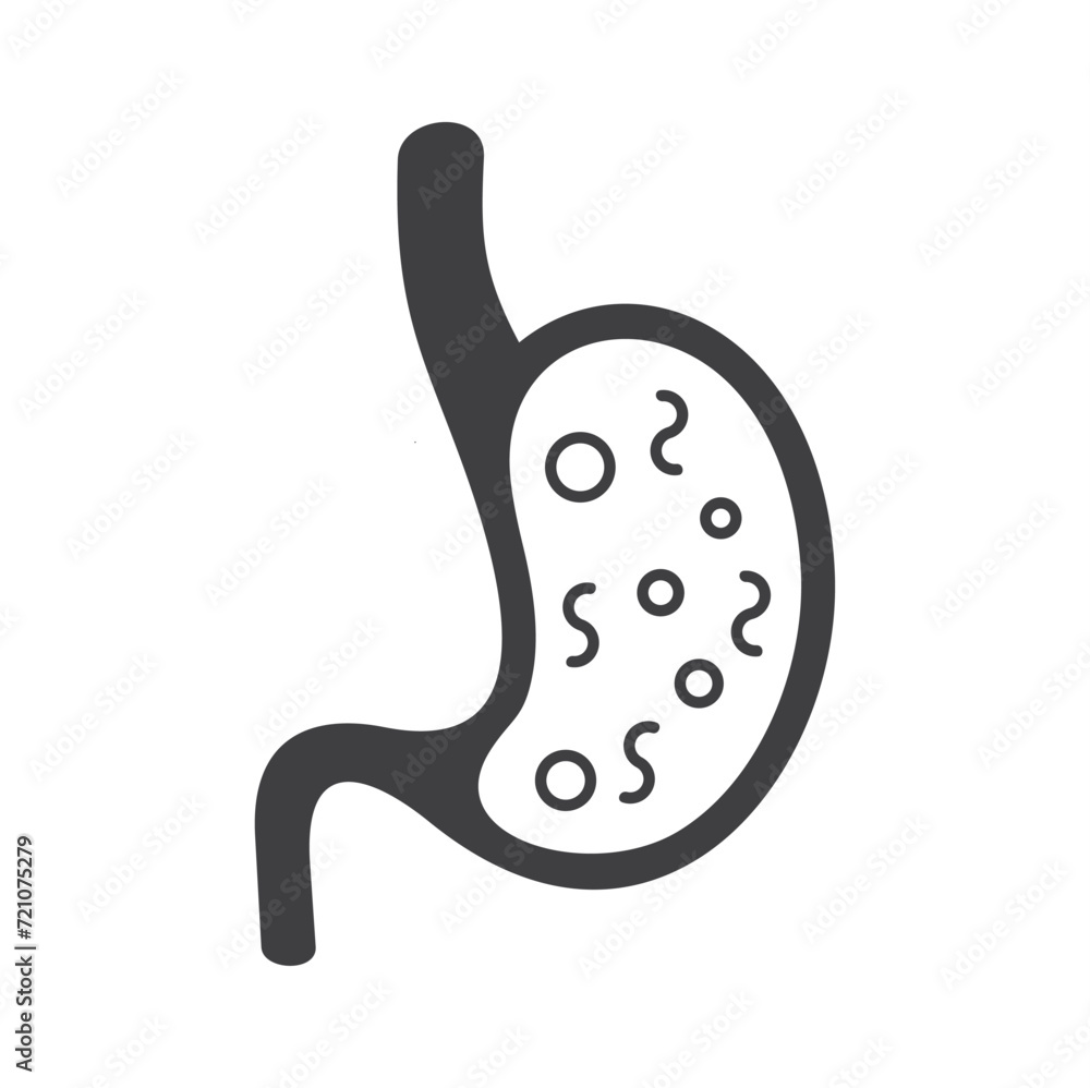 Obraz premium illustration of fart, fart icon, vector art.