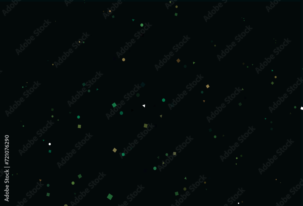 Light Green vector texture in poly style with circles, cubes. Light Green vector texture in poly style with circles, cubes.