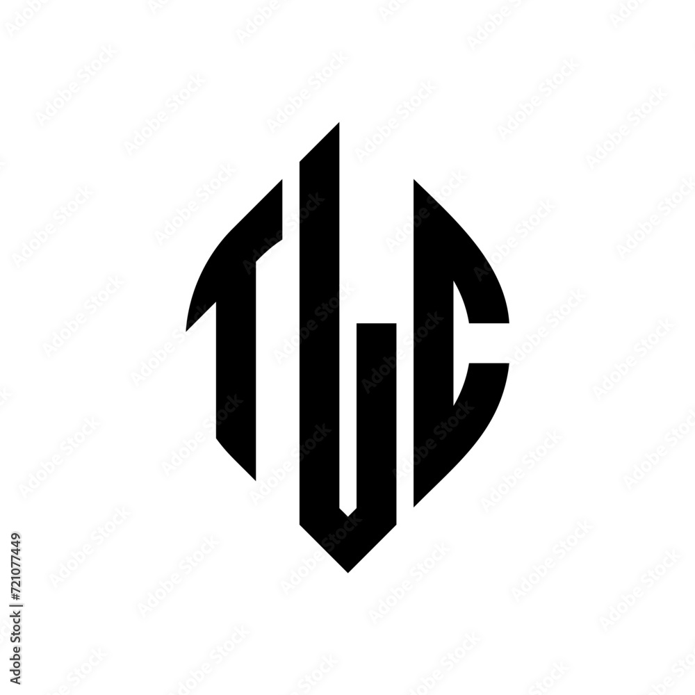 TLC circle letter logo design with circle and ellipse shape. TLC ellipse letters with typographic style. The three initials form a circle logo. TLC circle emblem abstract monogram letter mark vector. TLC circle letter logo design with circle and ellipse shape. TLC ellipse letters with typographic style. The three initials form a circle logo. TLC circle emblem abstract monogram letter mark vector.