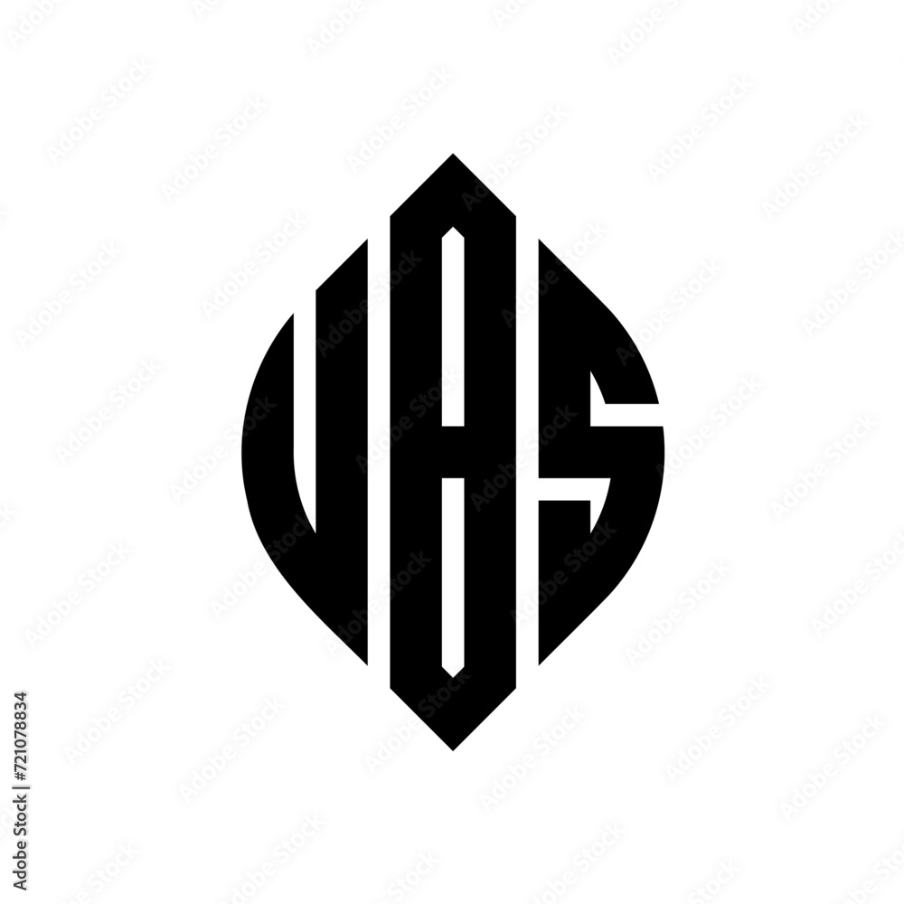 UBS circle letter logo design with circle and ellipse shape. UBS ellipse letters with typographic style. The three initials form a circle logo. UBS circle emblem abstract monogram letter mark vector. UBS circle letter logo design with circle and ellipse shape. UBS ellipse letters with typographic style. The three initials form a circle logo. UBS circle emblem abstract monogram letter mark vector.