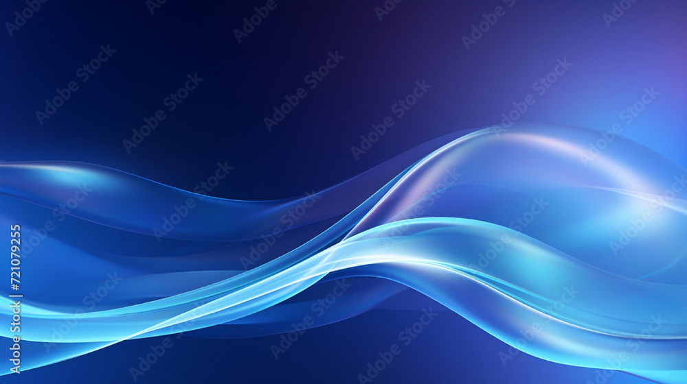 Blue smooth abstract background Blue smooth abstract background