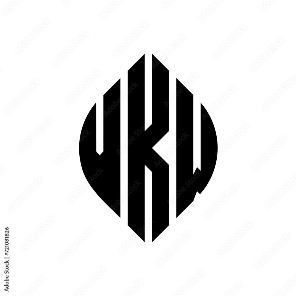 VKW circle letter logo design with circle and ellipse shape. VKW ellipse letters with typographic style. The three initials form a circle logo. VKW circle emblem abstract monogram letter mark vector. VKW circle letter logo design with circle and ellipse shape. VKW ellipse letters with typographic style. The three initials form a circle logo. VKW circle emblem abstract monogram letter mark vector.
