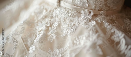 Exquisite Wedding Dress Detail: Elegance, Grace, and Perfection Embodied in Every Wedding Dress Detail