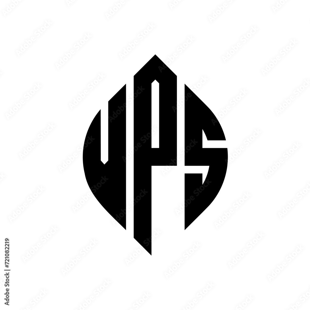 VPS circle letter logo design with circle and ellipse shape. VPS ellipse letters with typographic style. The three initials form a circle logo. VPS circle emblem abstract monogram letter mark vector. VPS circle letter logo design with circle and ellipse shape. VPS ellipse letters with typographic style. The three initials form a circle logo. VPS circle emblem abstract monogram letter mark vector.