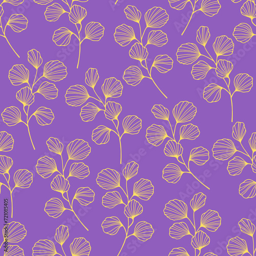 Trendy exotic hand drawn flowers seamless pattern. Floral background for textile  wallpaper  banner  covers  surface  printing and home decor. Flower vector illustration.