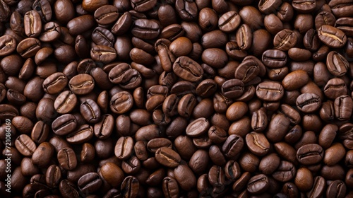 Coffee beans as a background or texture