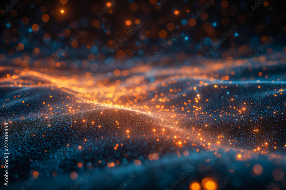 Dynamic Digital Wave of Particles Dynamic Digital Wave of Particles