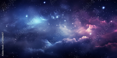 background with stars,Space background with stardust shining stars Beautiful outer Infinite universe a glowing star field. 
