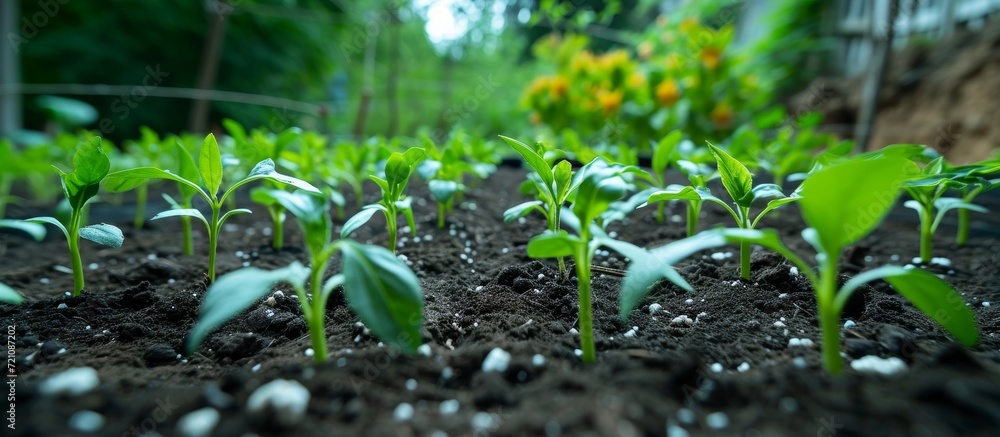Gardeners' Seedlings Blossom in Appraised Garden Gardeners' Seedlings Blossom in Appraised Garden