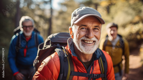 Seniors organize a virtual hiking challenge   documenting their hikes and encouraging others to explore the great outdoors while sharing their experiences online