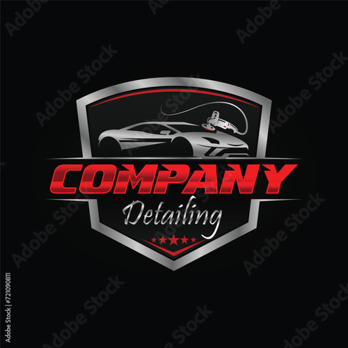 auto detailing car logo