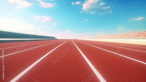 running track in the stadium © Sania