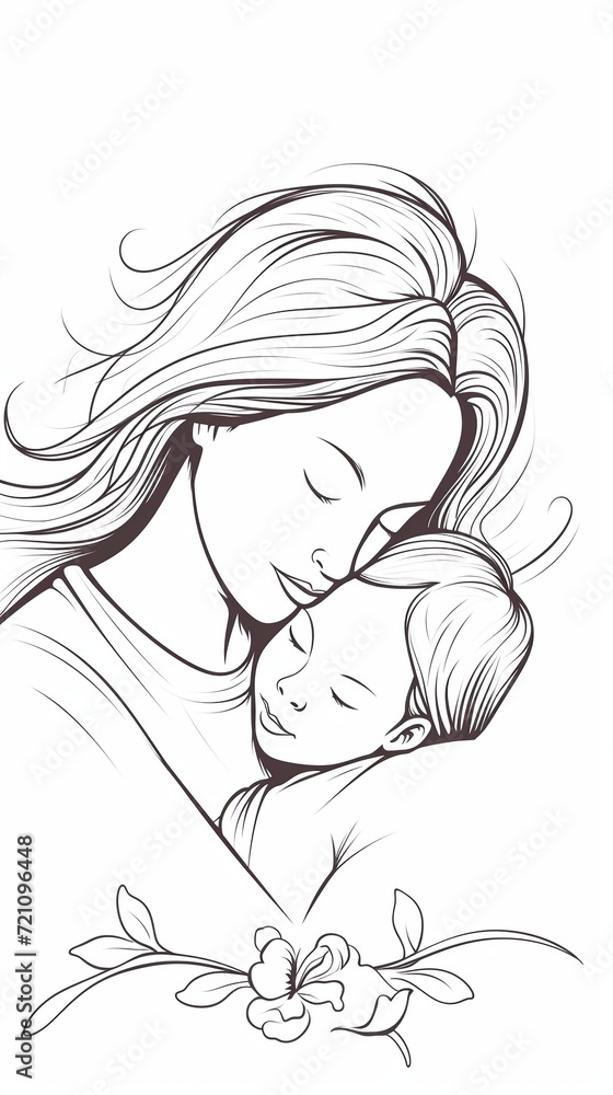 Happy Mother's Day handwritten lettering. Continuous line drawing text design. Vector illustration. Vector illustration
Happy Mother's Day handwritten lettering. Continuous line drawing text design. Vector illustration. Vector illustration