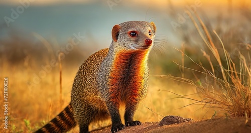Ai generated mongoose in the wild © Prashant