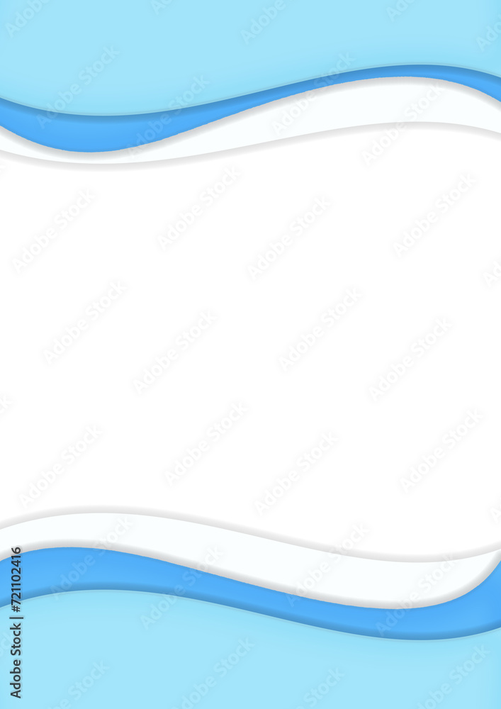 Blue Aqua Dreams A4 Water Frame, Frame A4 for adding content Blue Aqua Dreams A4 Water Frame, Frame A4 for adding content