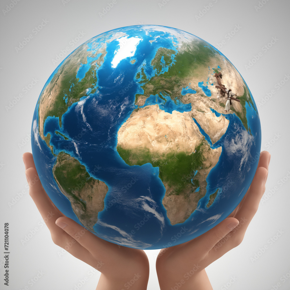 hands holding earth, save environment, earth concept hands holding earth, save environment, earth concept