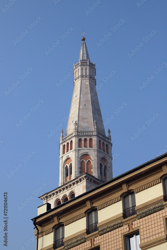 Tower of Ghirlandina, Modena, Emilia-Romagna, Italy, Unesco world heritage