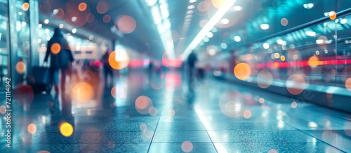 Captivating Bokeh Backgrounds: Mesmerizing Blur of Airport Bokeh as the Stunning Background
