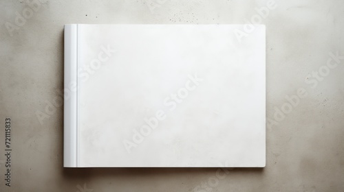 blank white paper on a wall