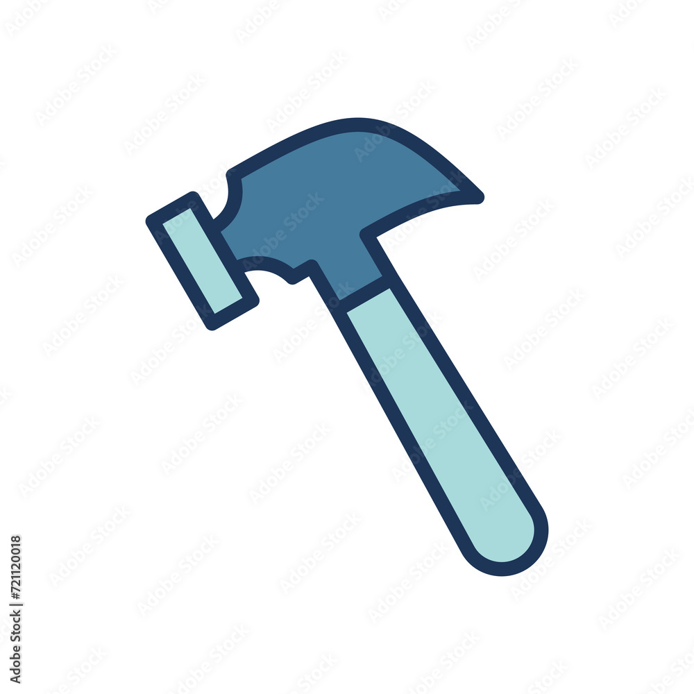 hammer icon symbol vector template hammer icon symbol vector template