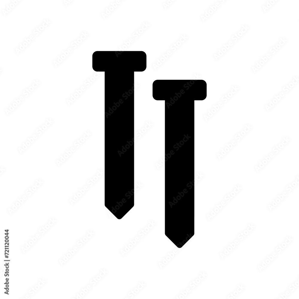 nails icon symbol vector template nails icon symbol vector template
