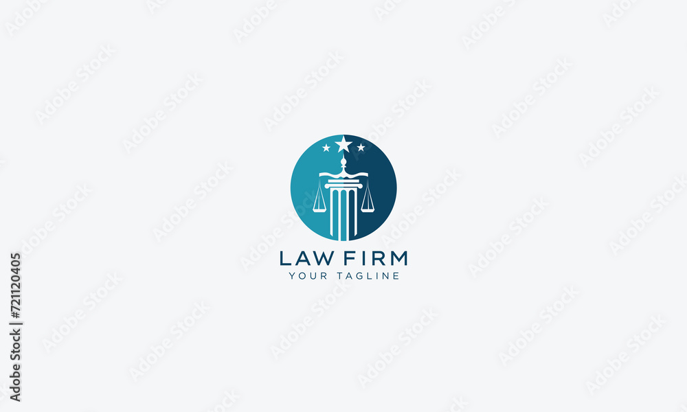Attorney and lawyers logo design vector template Attorney and lawyers logo design vector template