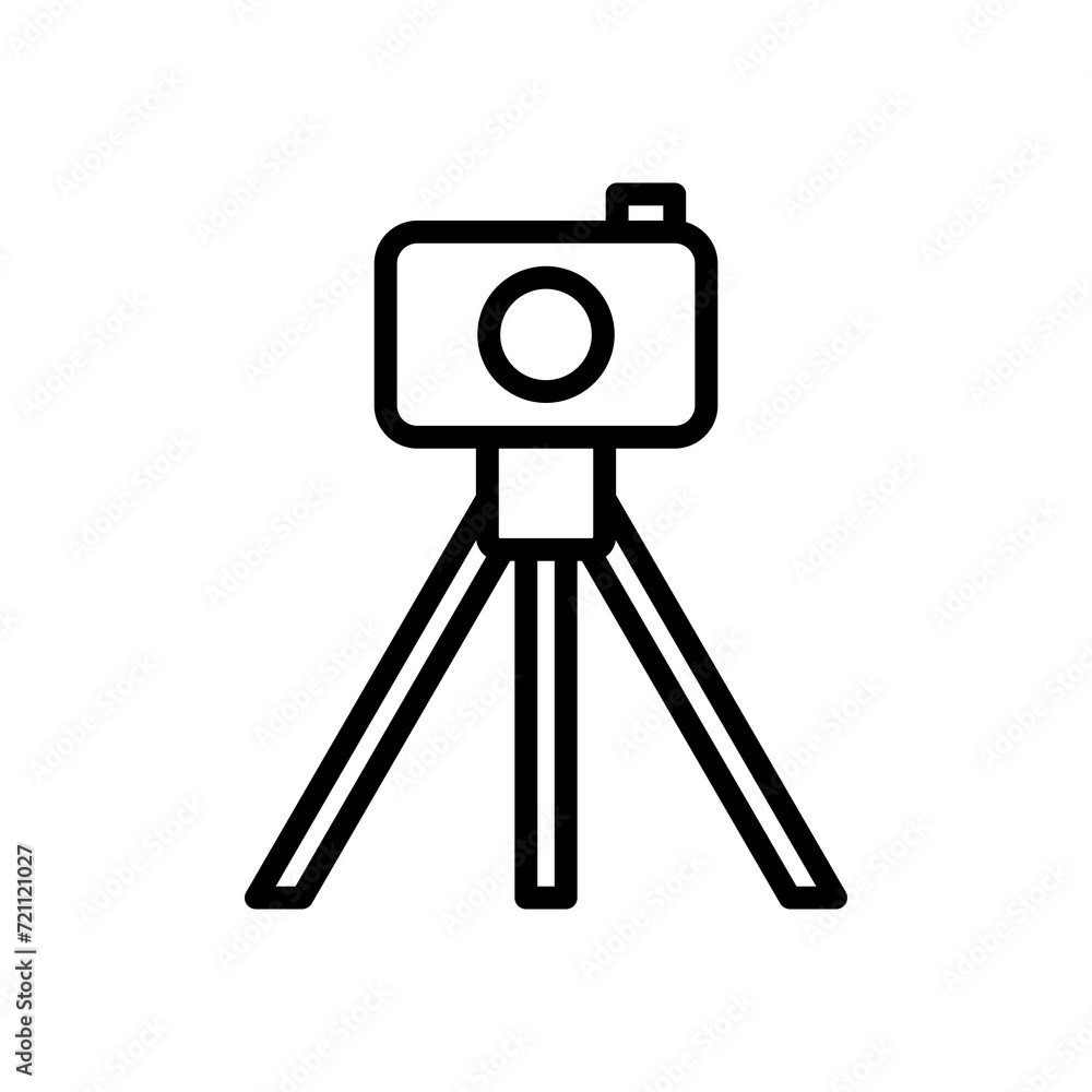 tripod icon symbol vector template tripod icon symbol vector template