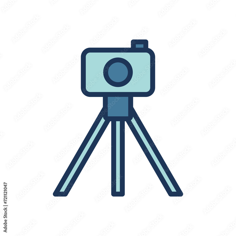 tripod icon symbol vector template