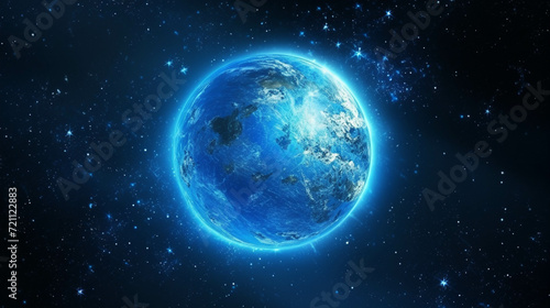 earth and moon high definition hd  photographic creative image