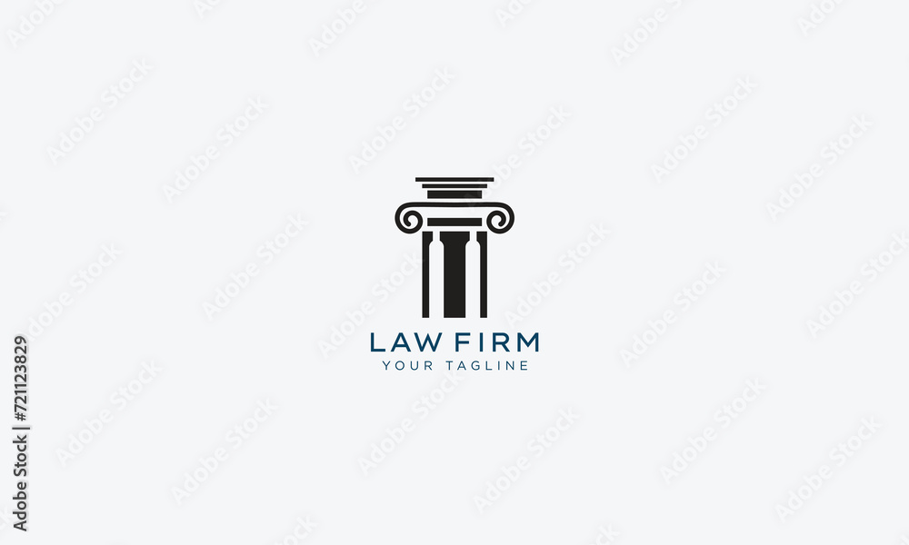 Attorney and lawyers logo design vector template Attorney and lawyers logo design vector template