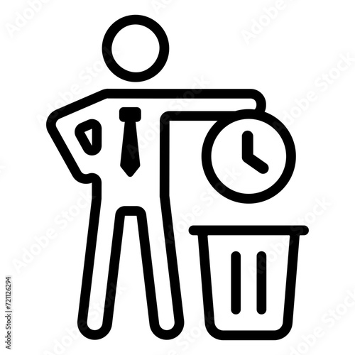 waste time