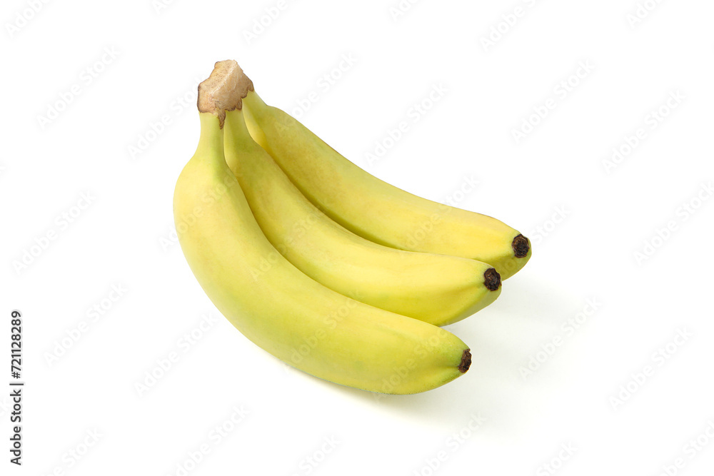 banana bunch isolated in white background