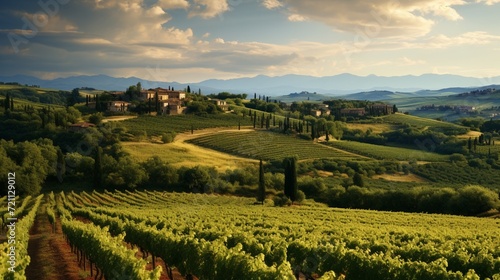 Timeless Tuscany: Vintage Italian Wine Delight © SAJAWAL JUTT