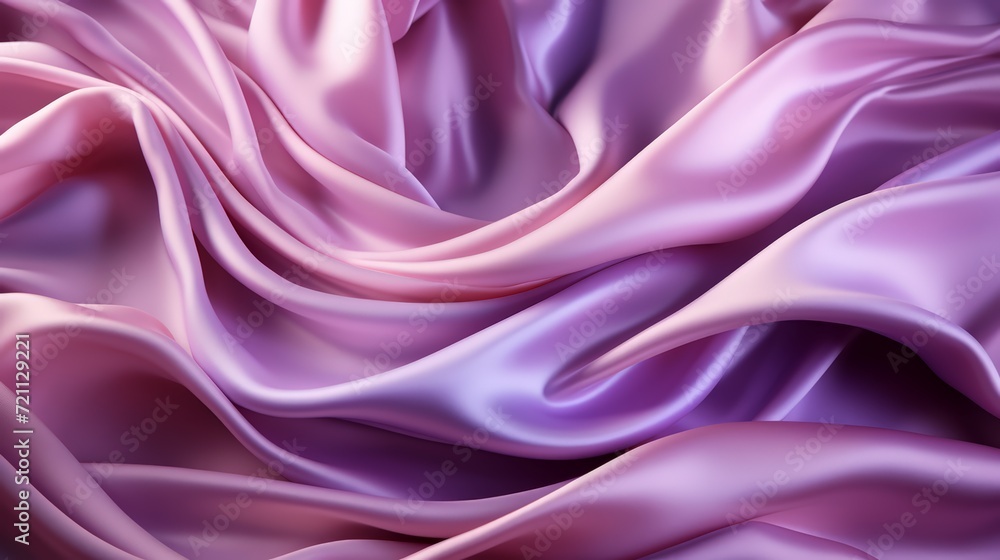 Fototapeta premium Purple silk satin fabric abstract background