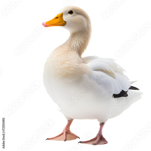 duck isolated on transparent background - design element PNG cutout