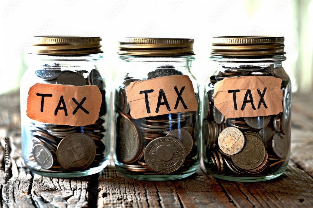Income and Tax Savings Concept