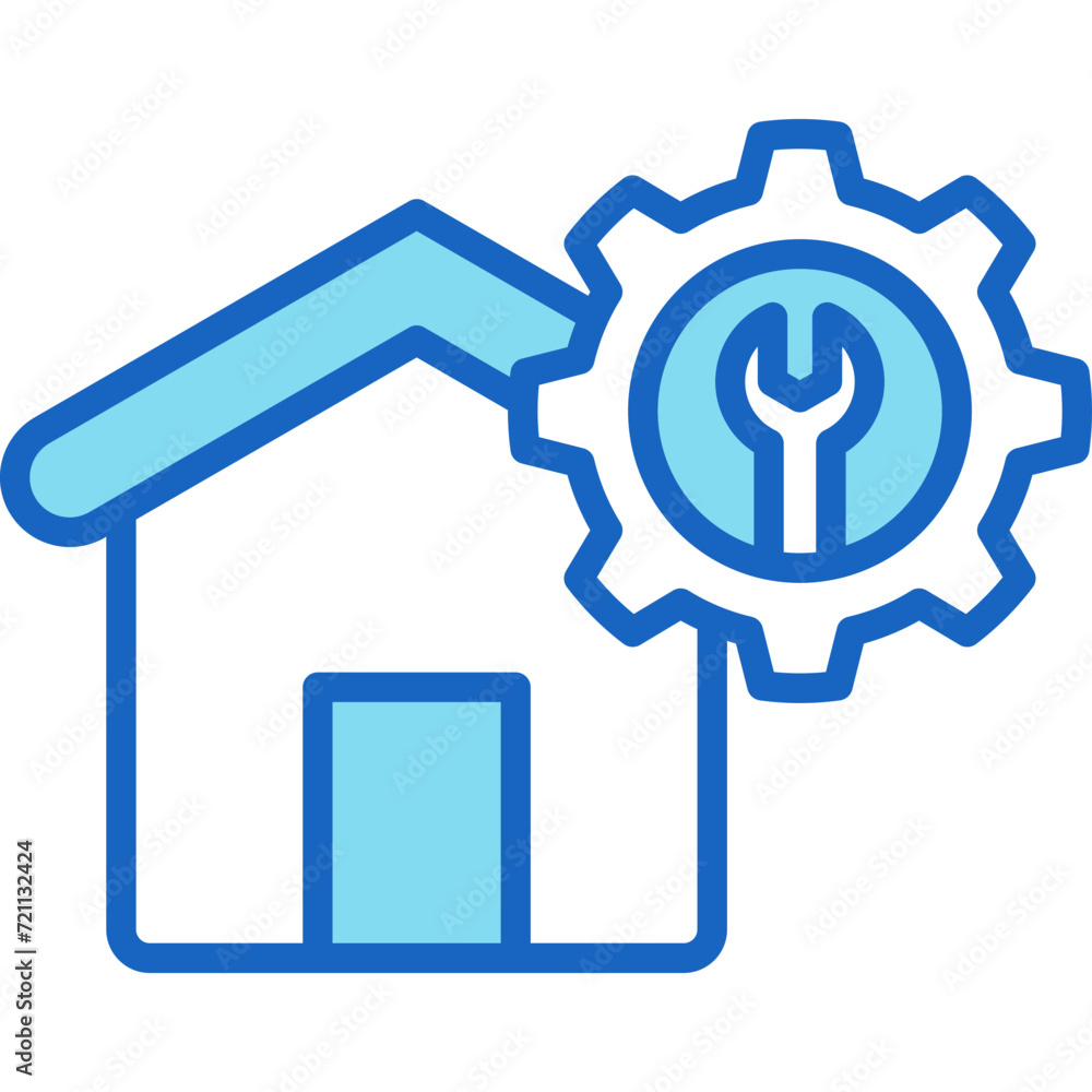 Obraz premium Home Repair Icon
