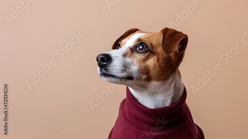 Cute jack russell terrier dog © Little
