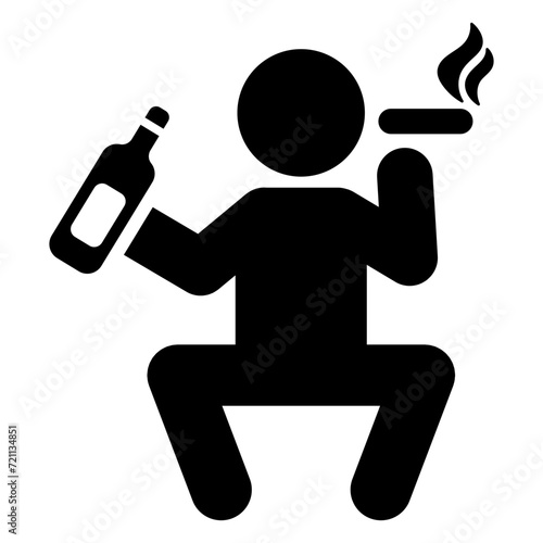 unhealthy lifestyle