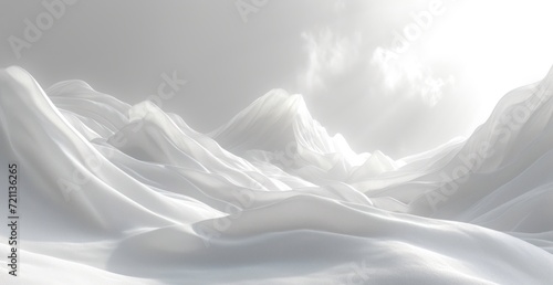 background with white wave waves on a white background © STOCKYE STUDIO
