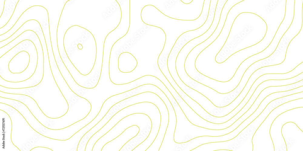 Abstract background with topographic contour map with geographic green color line map .white wave paper curved reliefs abstract background .vector illustration of topographic line contour map design . - obrazy, fototapety, plakaty 