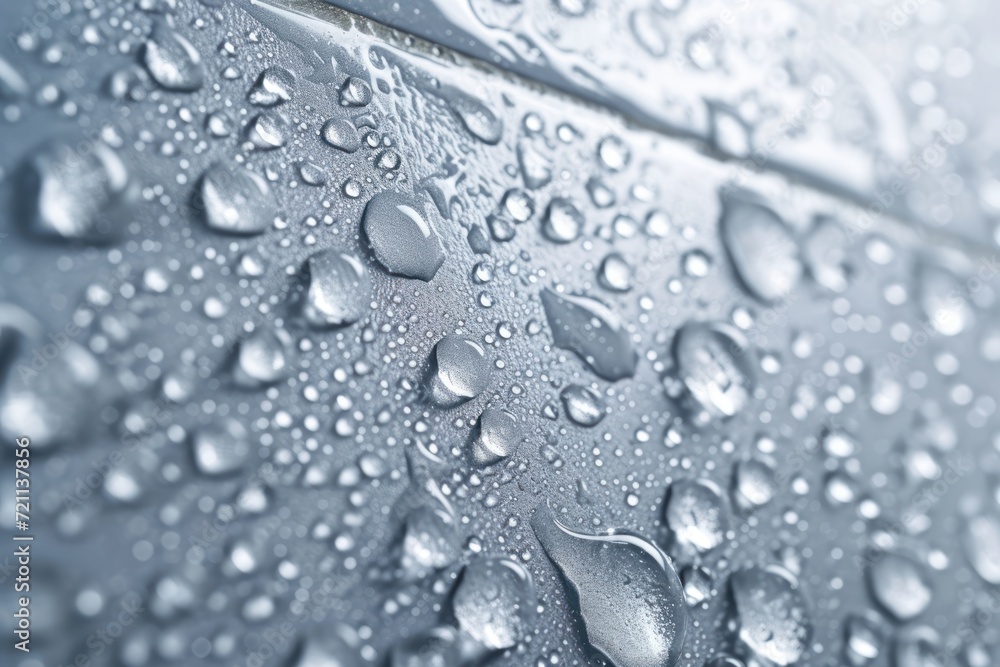water drops, grey wall covered in water droplets water drops, grey wall covered in water droplets