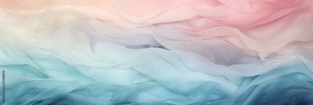 watercolor soft gradient decorative simple wave background 