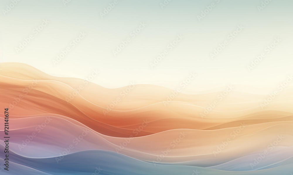 abstract colorful wave background, soft gradient, abstract background