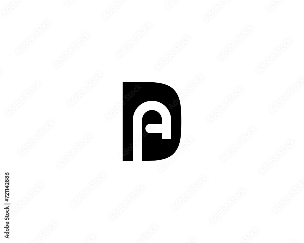 Abstract Initial Letter DA Logo.Geometric Shape with Square Pixel Dots isolated on white Background. Usable for Business and Technology Logos. Flat Vector Logo Design Abstract Initial Letter DA Logo.Geometric Shape with Square Pixel Dots isolated on white Background. Usable for Business and Technology Logos. Flat Vector Logo Design