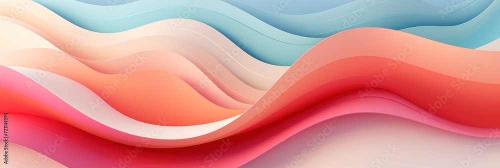 Simple wave background, light colors Simple wave background, light colors