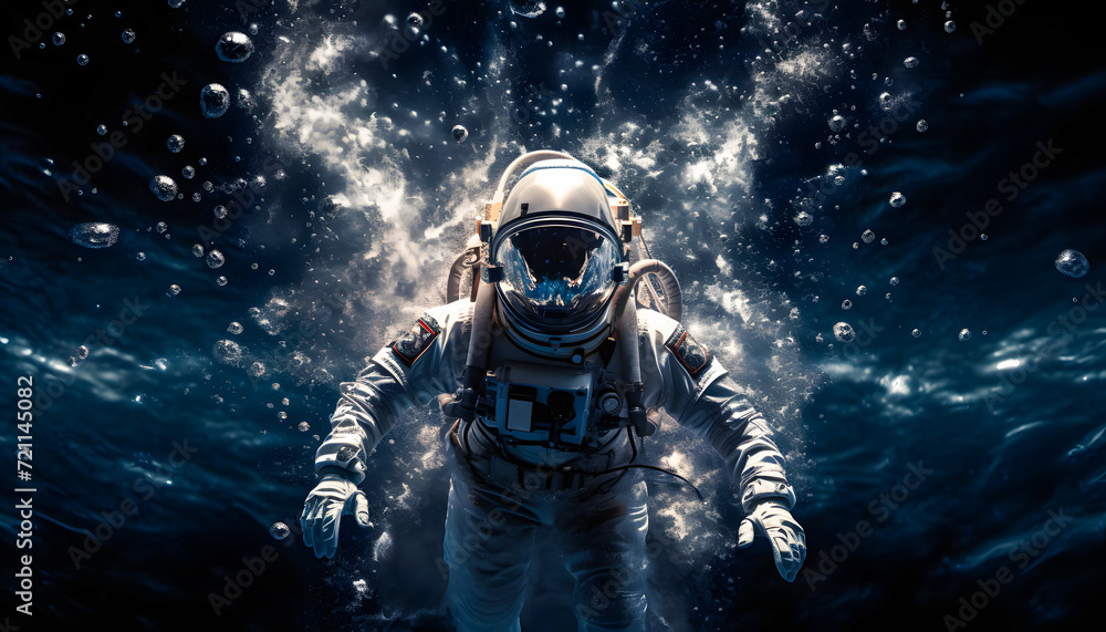 An astronaut walking on the surface of a desolate planet surrounded by smoke and flying debris. The astronaut, clad in a space suit, appears determined as they navigate the harsh environment An astronaut walking on the surface of a desolate planet surrounded by smoke and flying debris. The astronaut, clad in a space suit, appears determined as they navigate the harsh environment