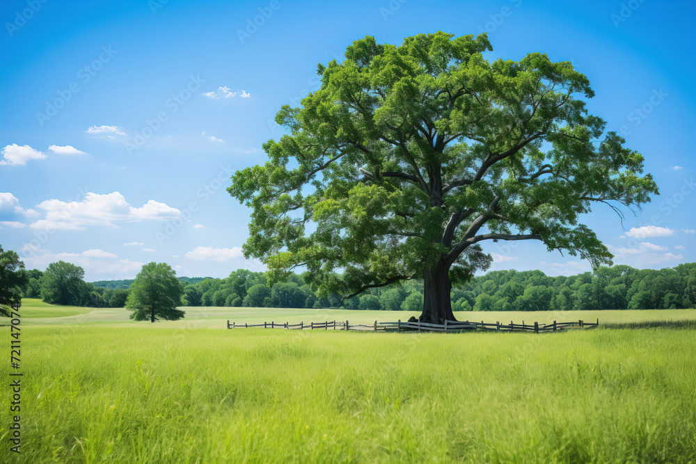 Obraz premium lake in the forest. Generative Ai