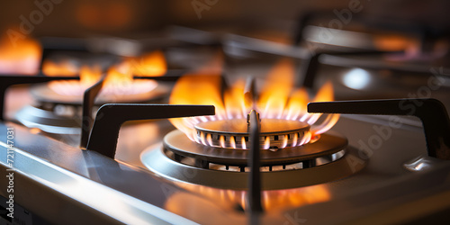 In the Heart of the Kitchen: Exploring Gas Burning from Stove to Plate
